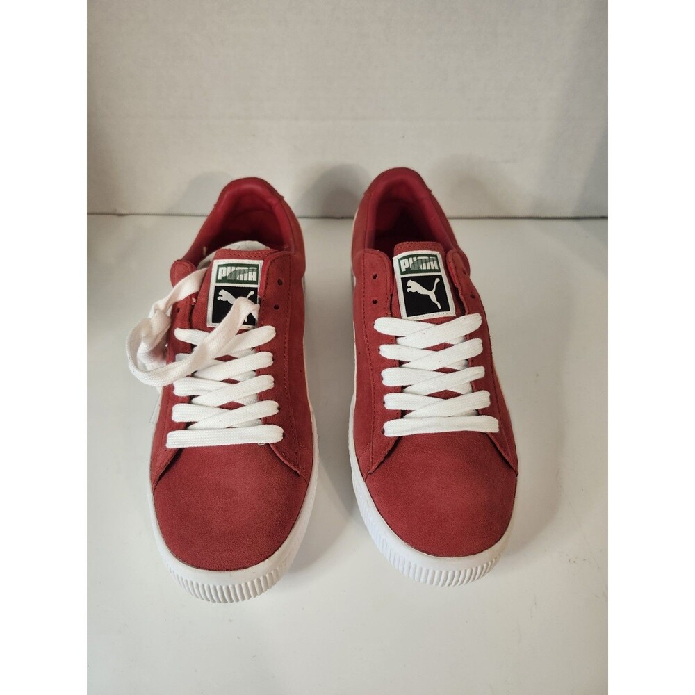 Puma Mens Size 8 Clyde Script Ribbon Shoes